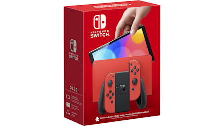 Nintendo Switch - OLED Model Neon Blue/Neon Red - Hardware 